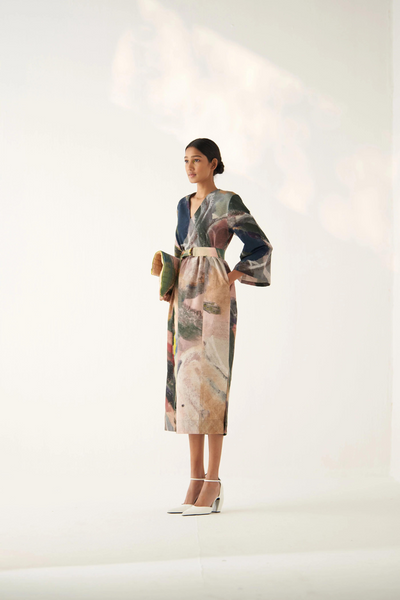 Wallflower Gathered Dress with belt