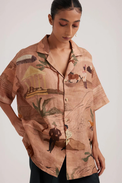 Unisex Oversized Shirt-Derby