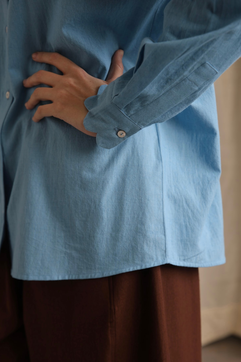Louie Shirt - Cornflower