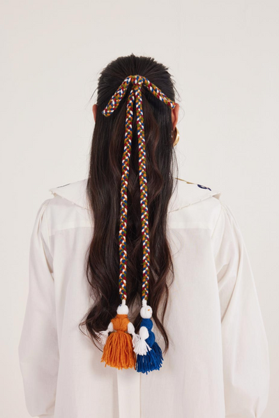 Kiji Embroidered Bib