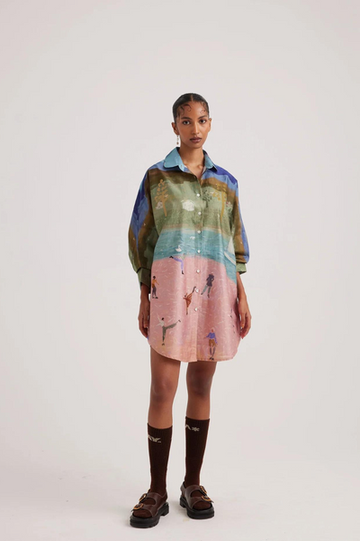 Como Long Shirt-Skater
