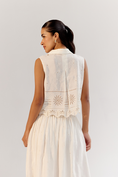 Freya Skirt - White