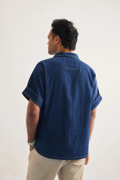 Ocean Morning Sustainable Denim Shirt