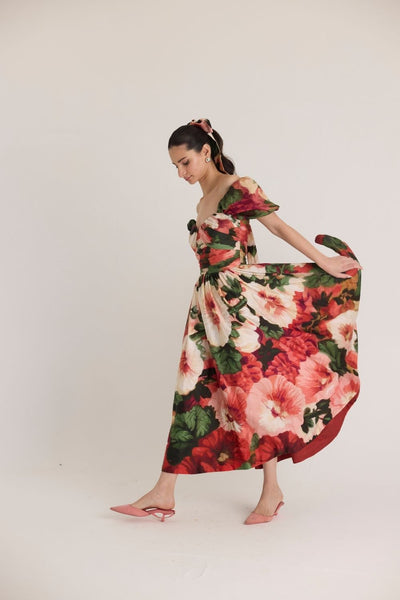 SCARLETT PUFF SLEEVE DRESS
