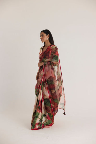 SCARLETT SILK ORGANZA SAREE