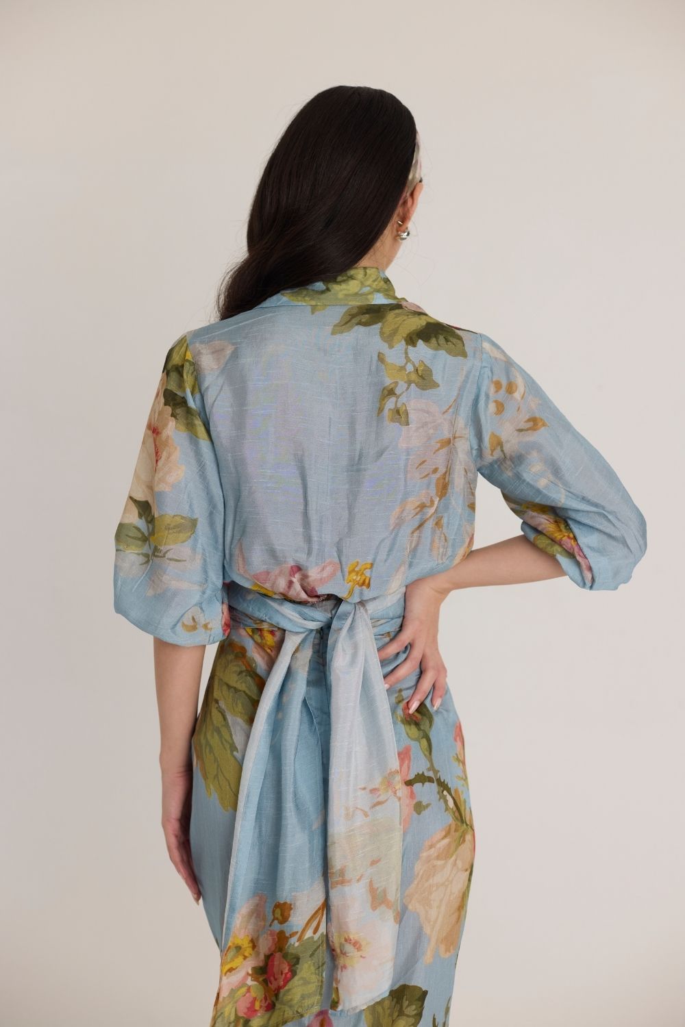 TAFFY TIE-UP TOP & SKIRT SET