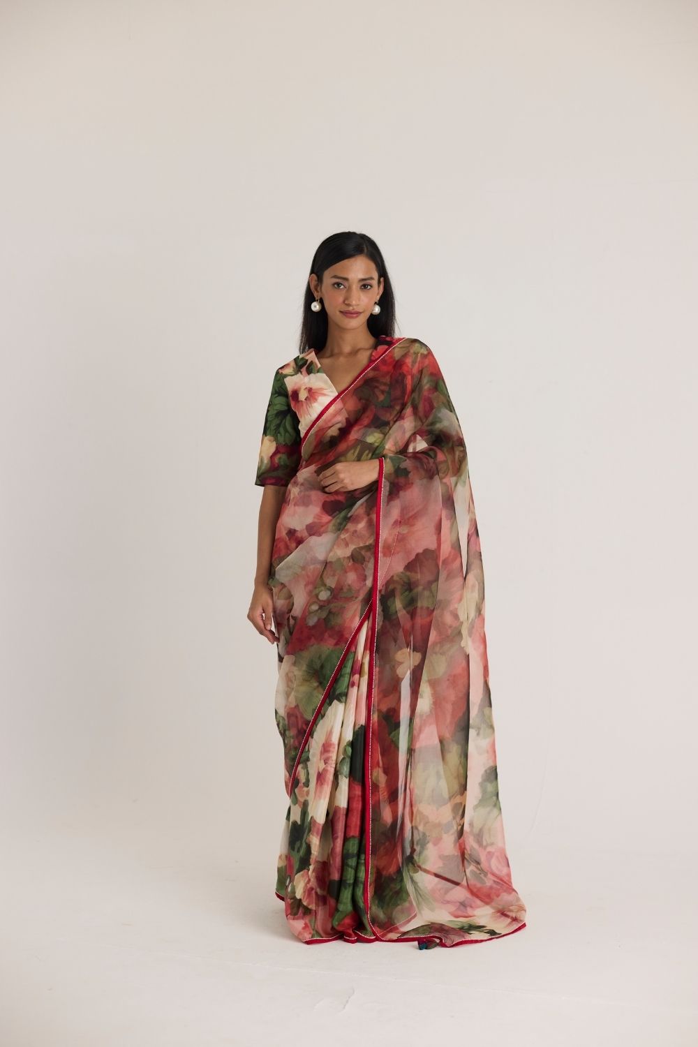 SCARLETT SILK ORGANZA SAREE