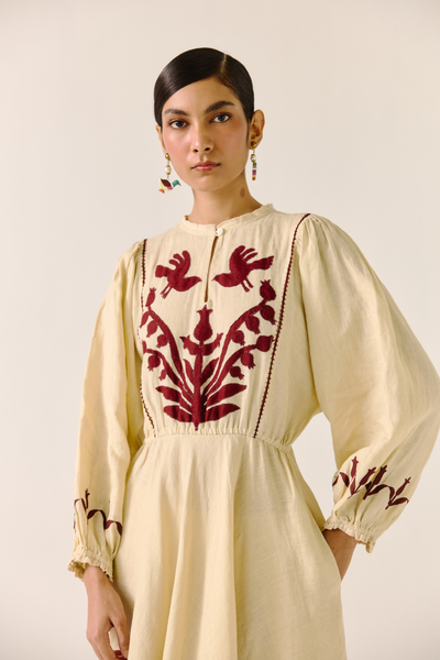 Emma Dress - Ivory