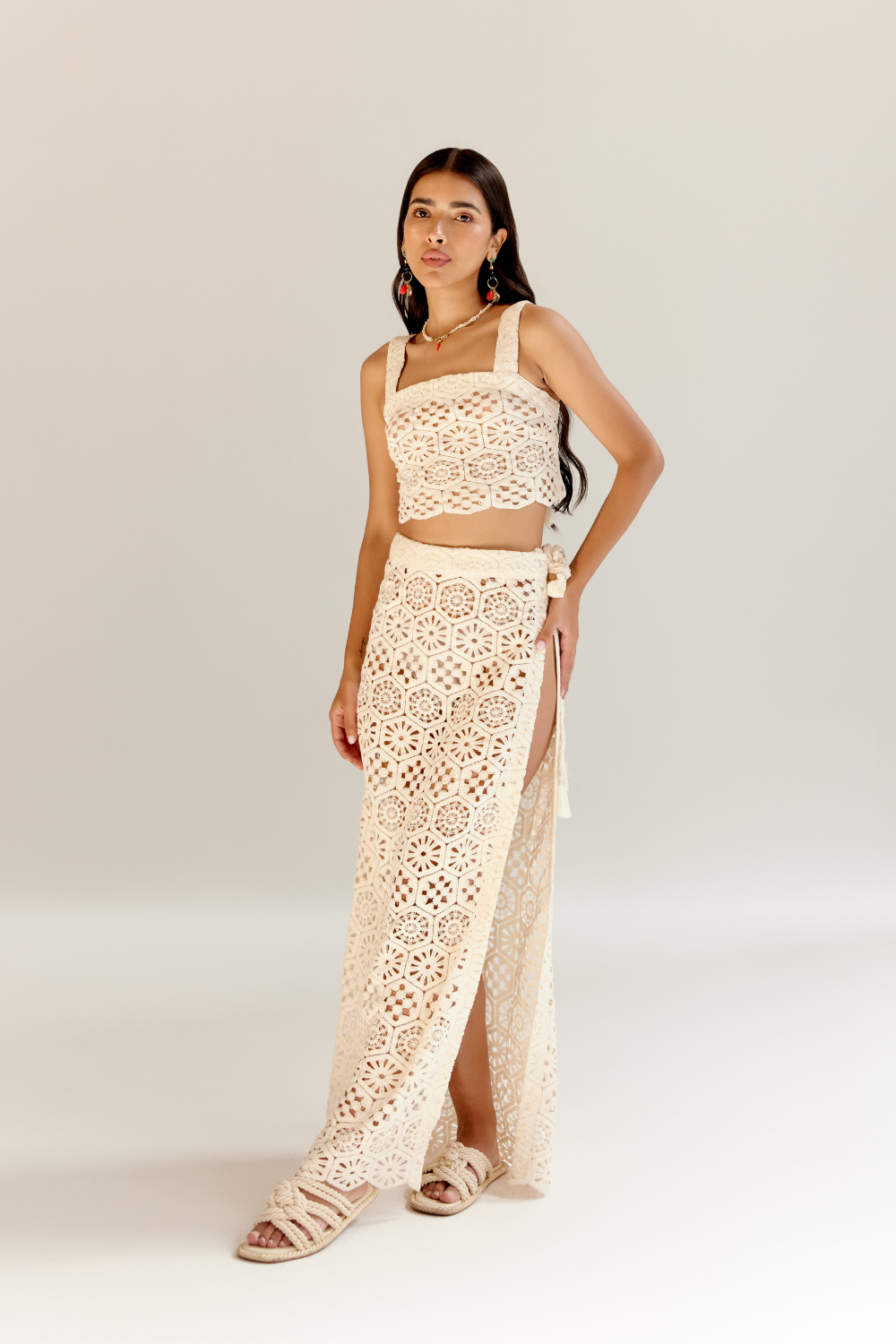 Magda Skirt - White