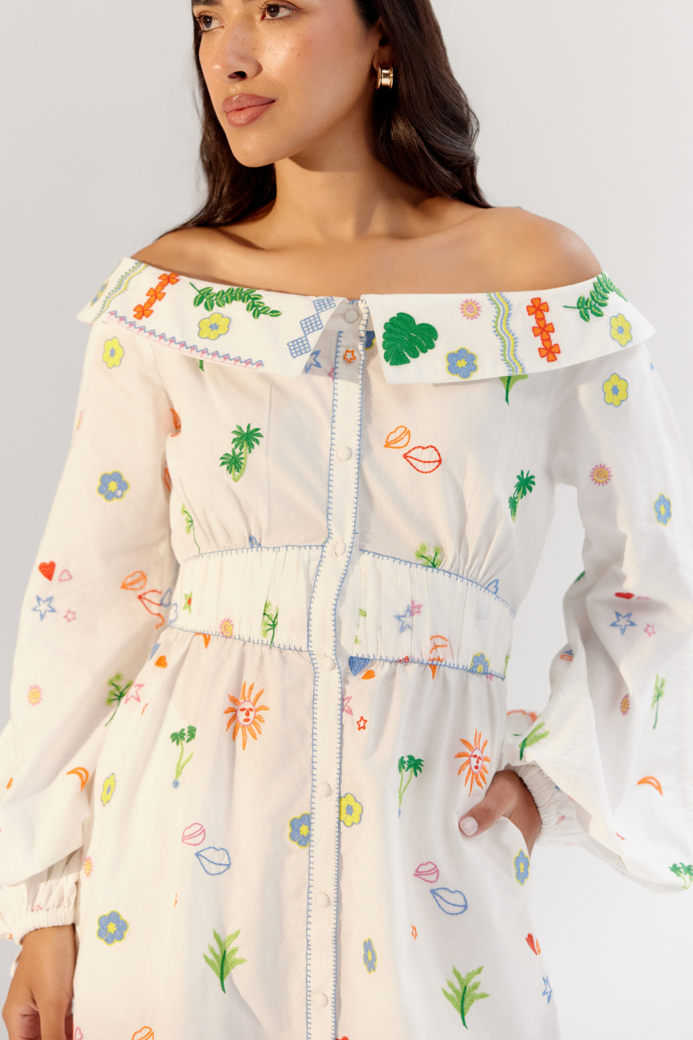 Sage Midi - White