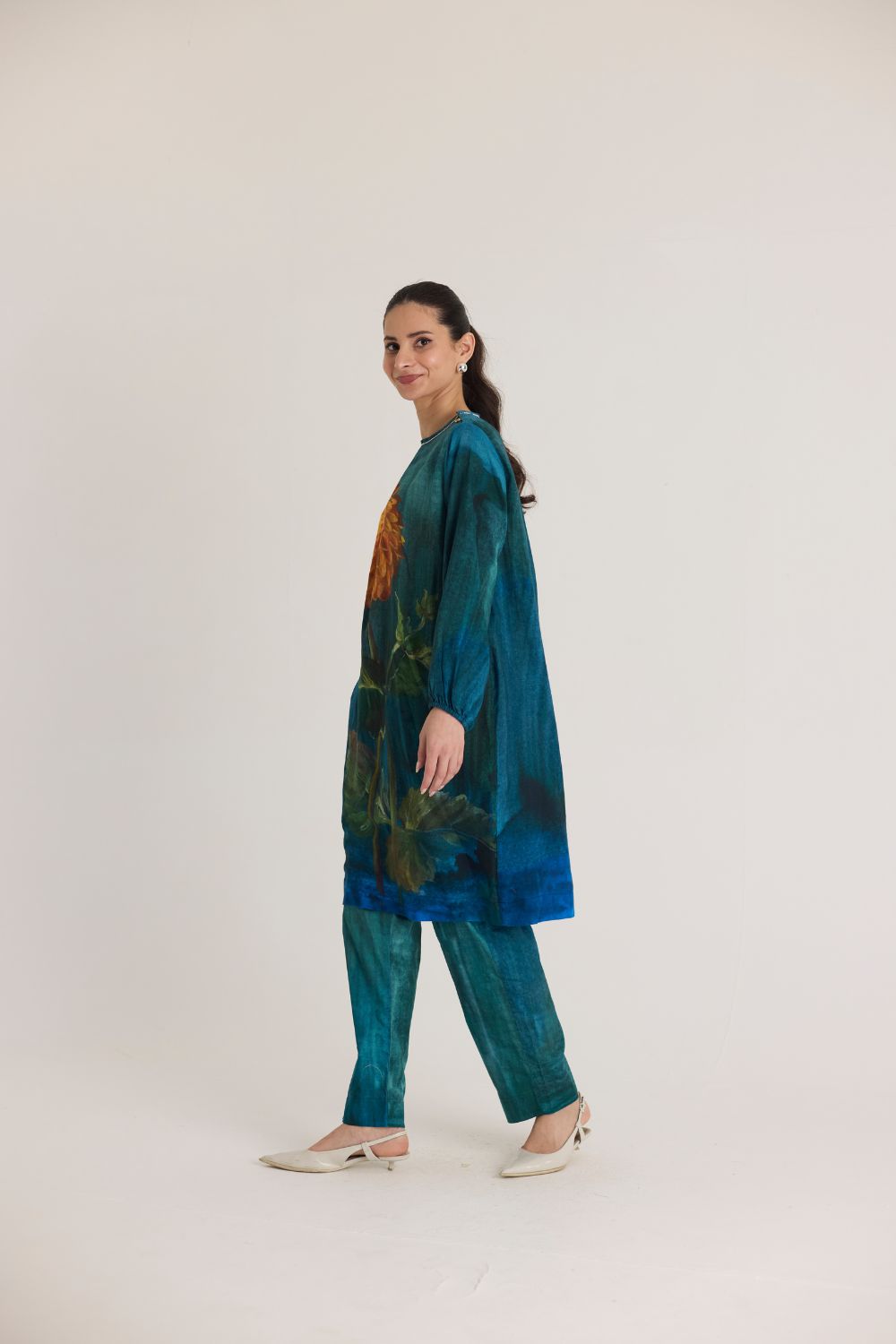 DILLY DALLY TWILL KURTA SET