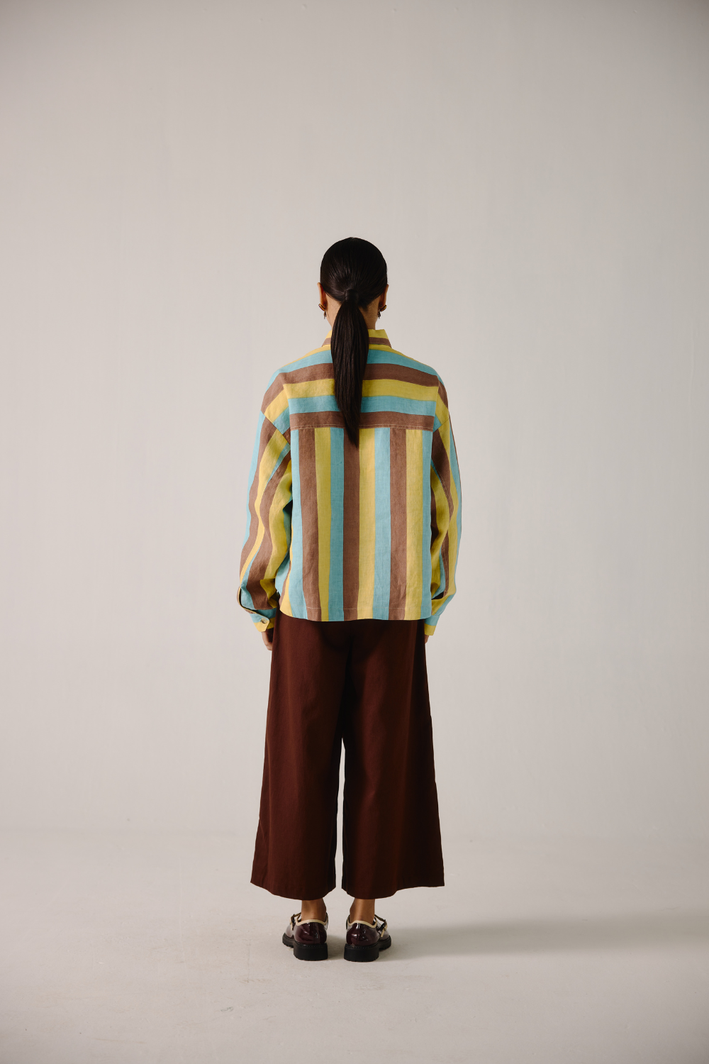 Ava Jacket - Striper Print