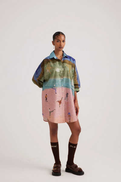 Como Long Shirt-Skater