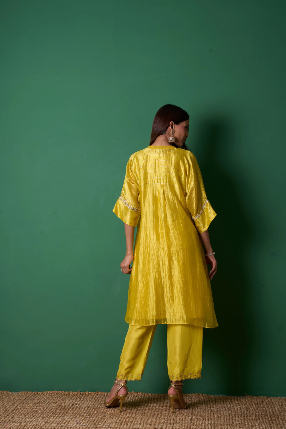 Radiance Kurta Set - Yellow