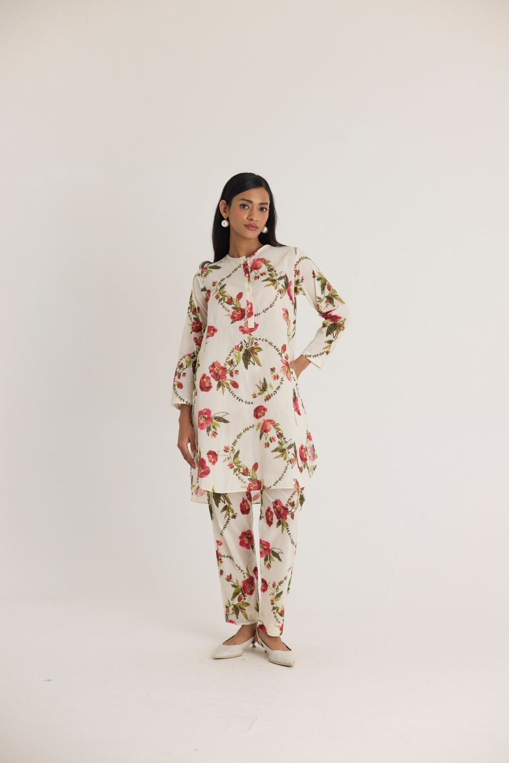 ROSITA COTTON SHORT KURTA SET