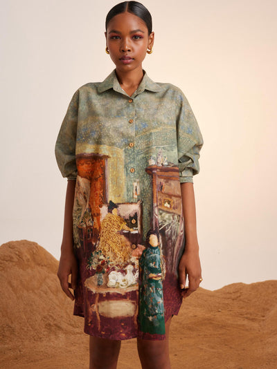 Como Long shirt-High Tea