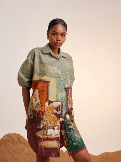 Como Long shirt-High Tea