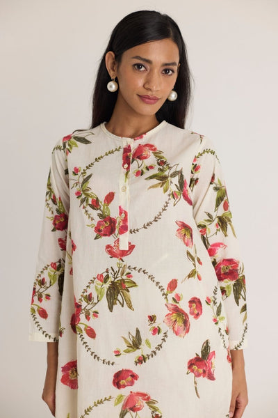 ROSITA COTTON SHORT KURTA SET