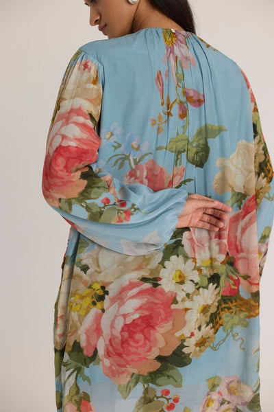 TAFFY EMBROIDERED SHORT DRESS