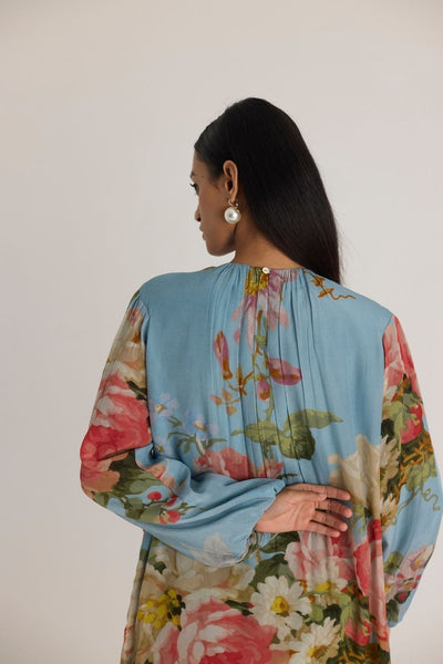TAFFY EMBROIDERED SHORT DRESS