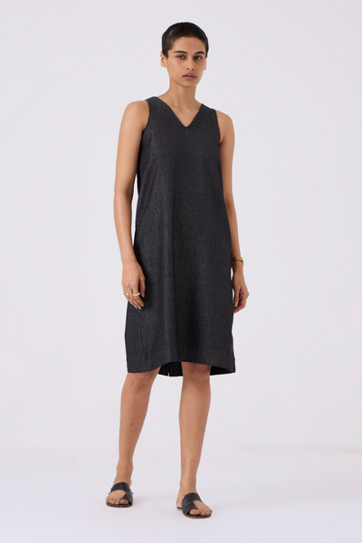 Strand Recycled Denim Dress