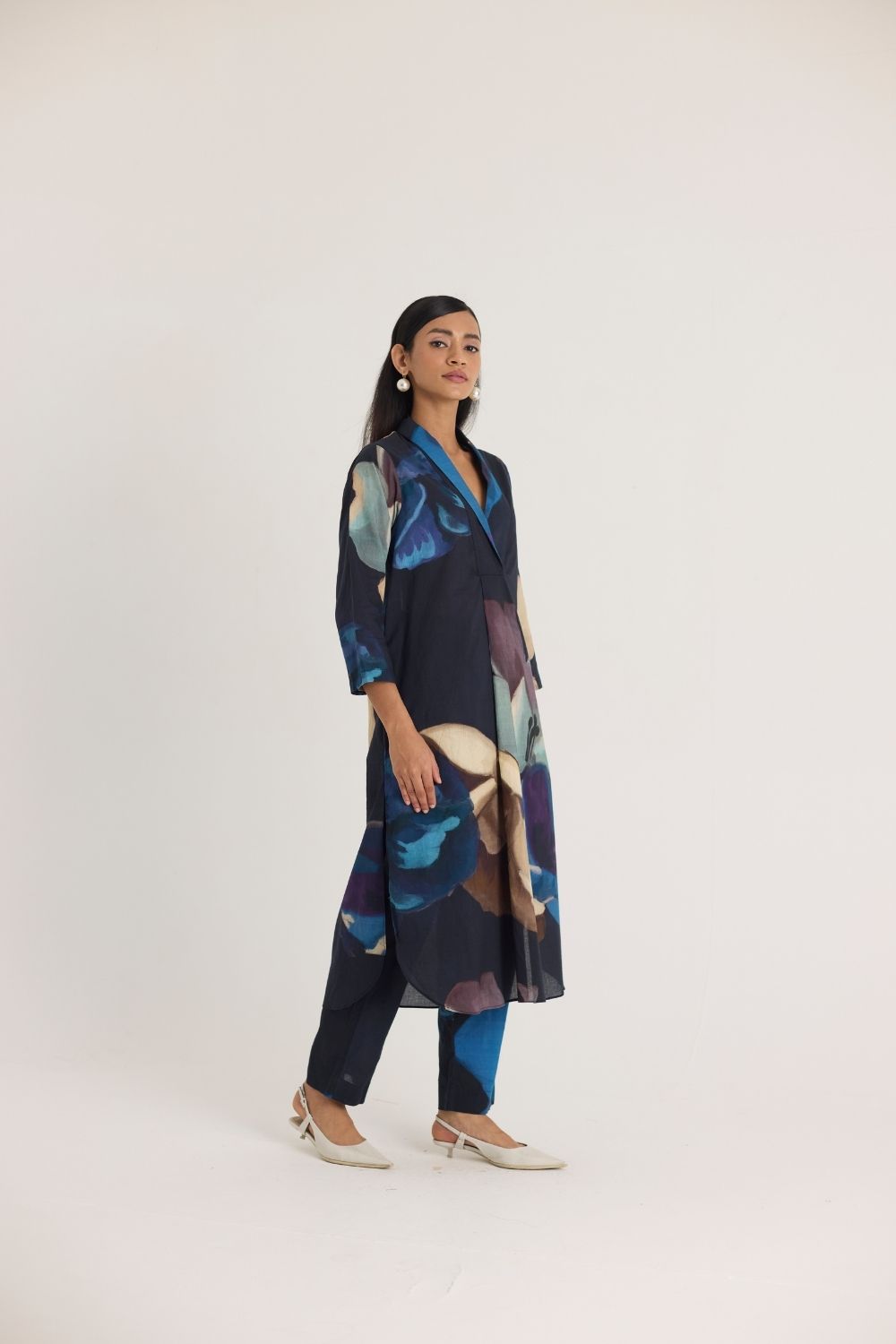ROCCO SHAWL COLLAR KURTA SET