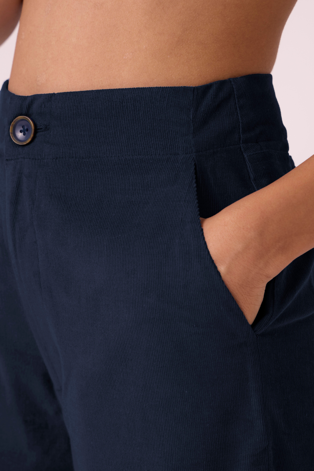 Hatchi Blue Corduroy Pants