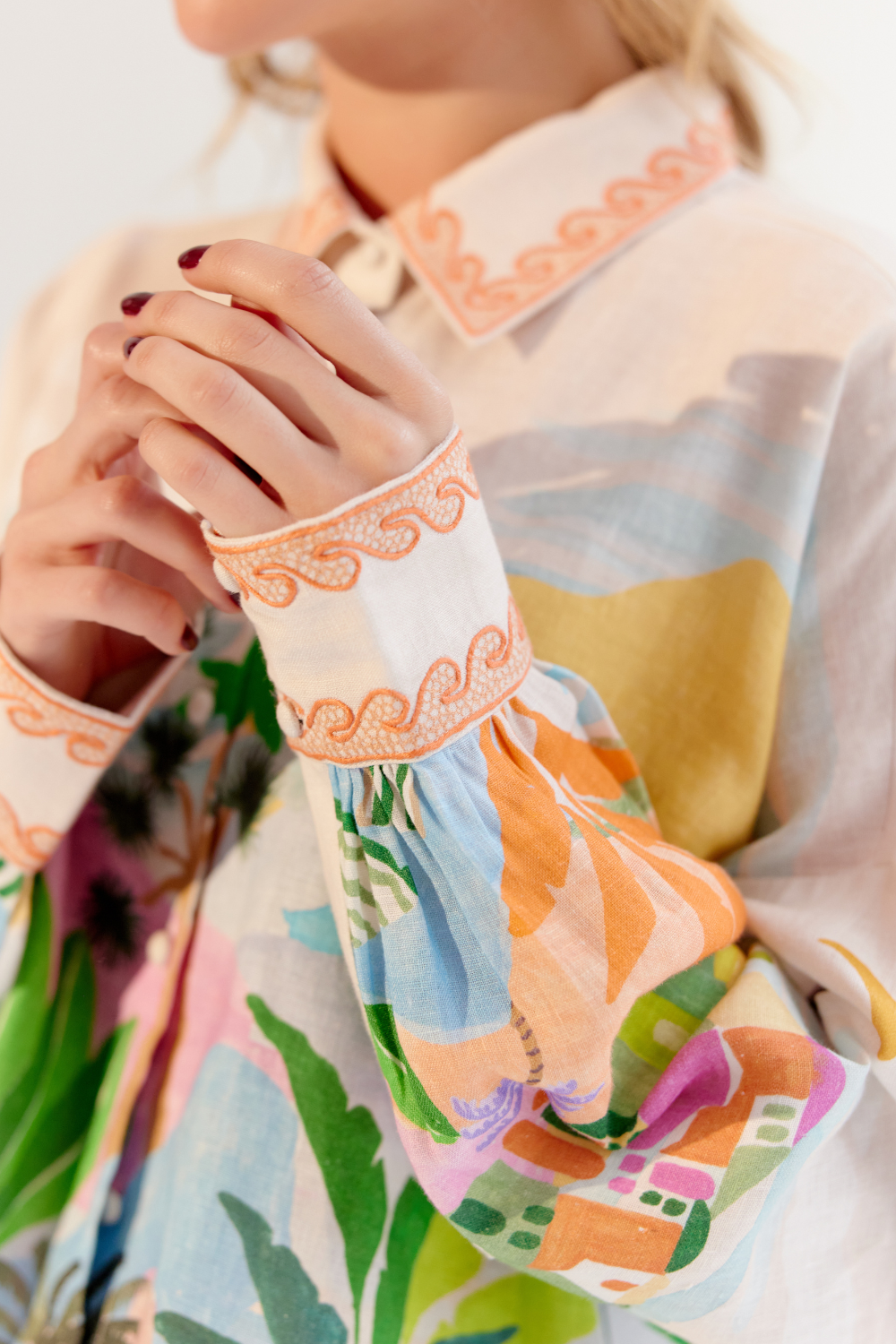 Fleur Shirt - By the Sea