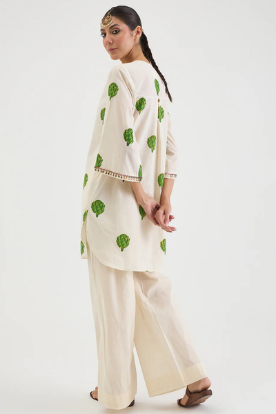 OFF WHITE ARTICHOKE SET