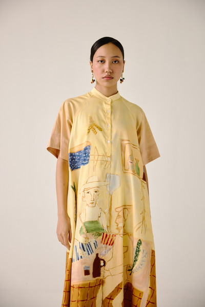 A-Line Long Dress - Fisherman