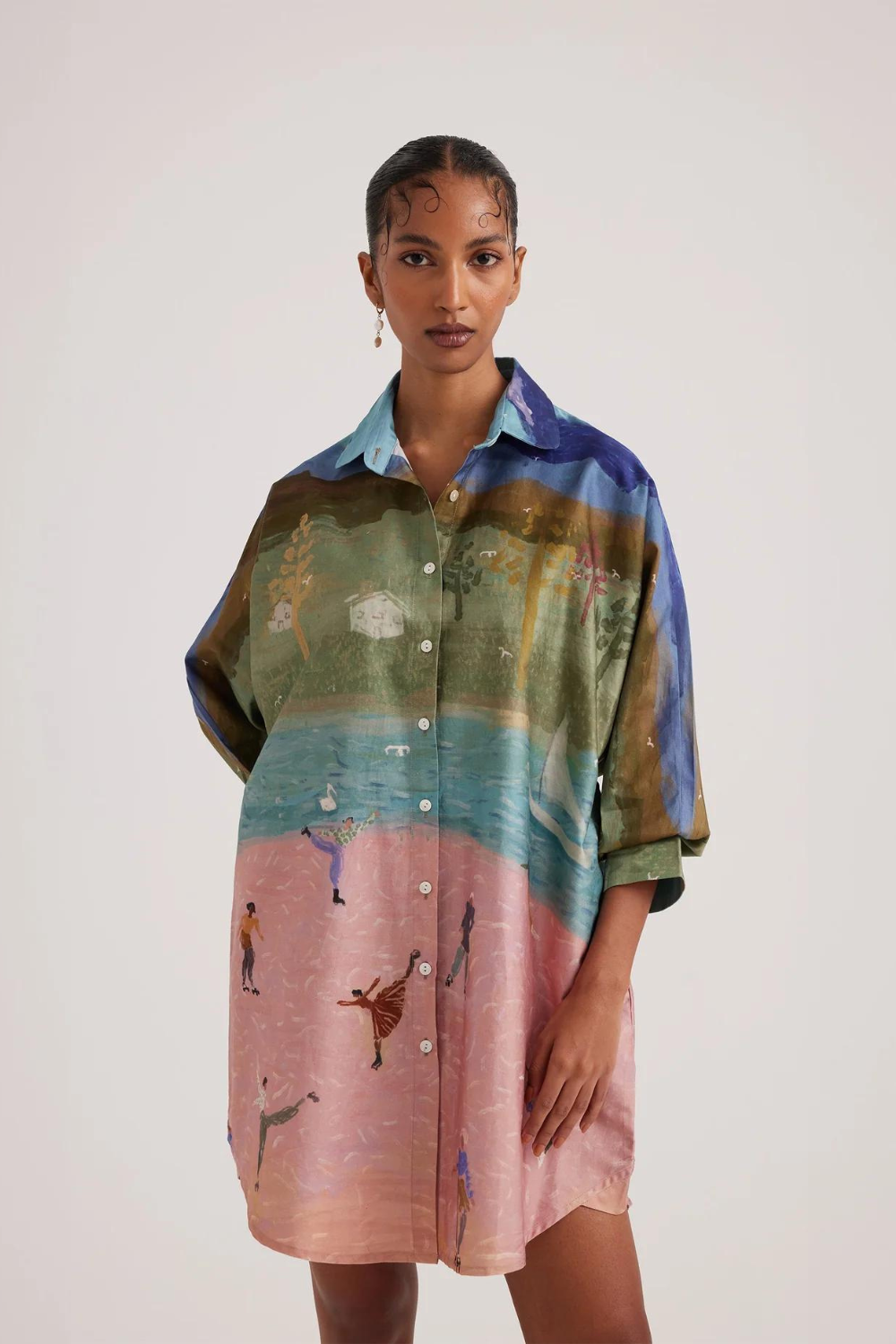 Como Long Shirt-Skater