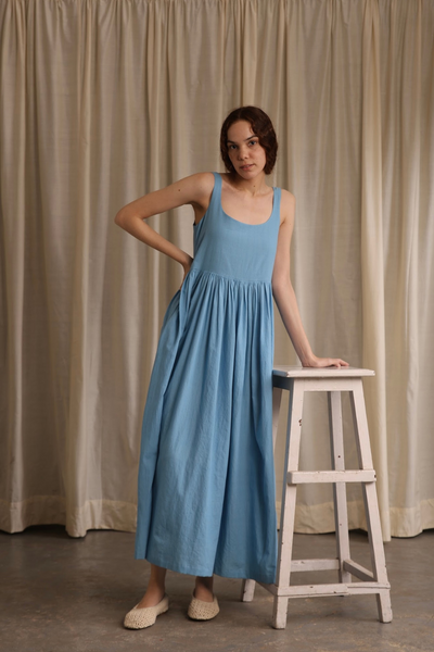 Mia Dress- Cornflower