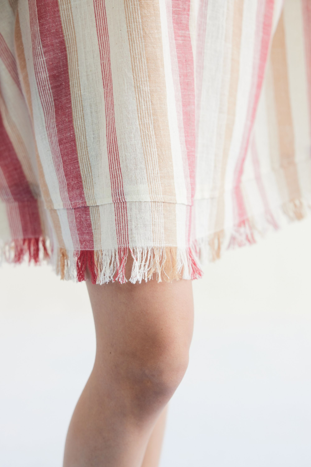 Saltwater Summer Handwoven Kala Cotton Kaftan Dress