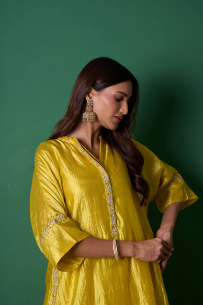 Radiance Kurta Set - Yellow