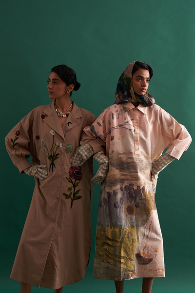 Fio Trench Dress