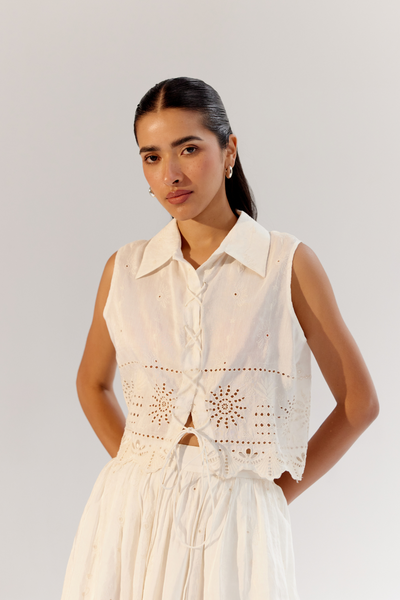 Freya Skirt - White