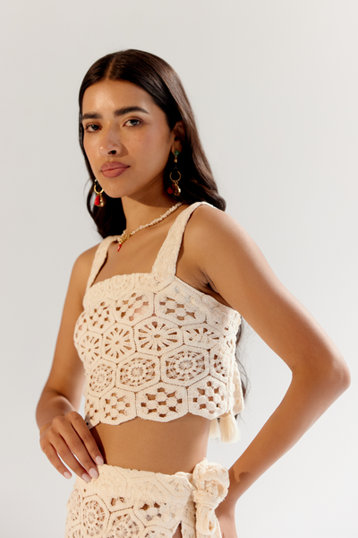 Magda Top - White
