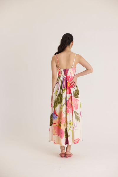 DOLLY WHITE BRALETTE DRESS