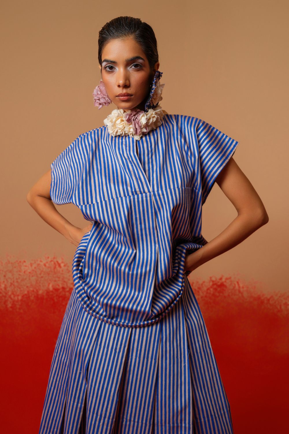 Gale Top (Pink + Blue)-Ech/Ga/To/PiBl
