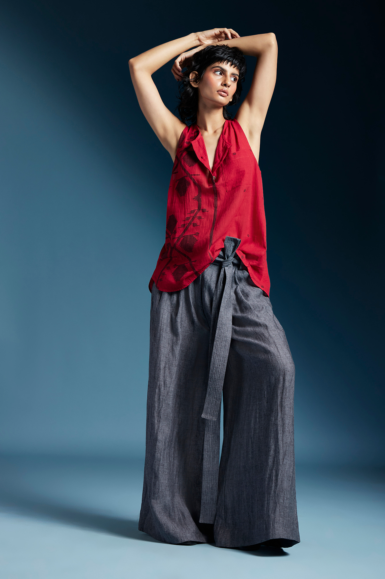 Crimson Top-Red