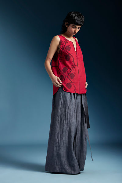 Crimson Top-Red