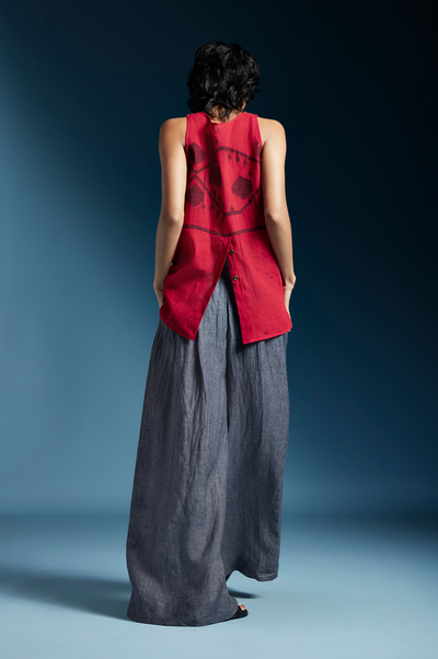 Crimson Top-Red