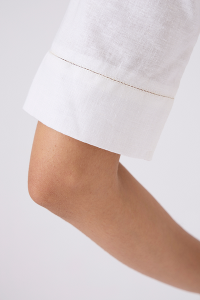 Flo White Fit & Flare Dress