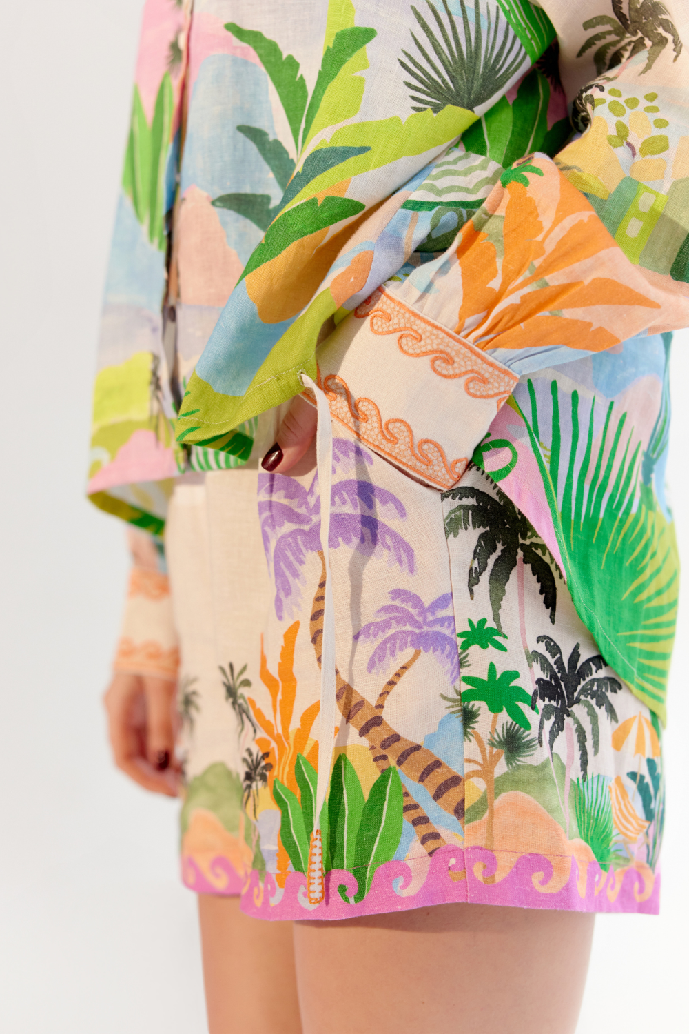 Fleur Shirt - By the Sea