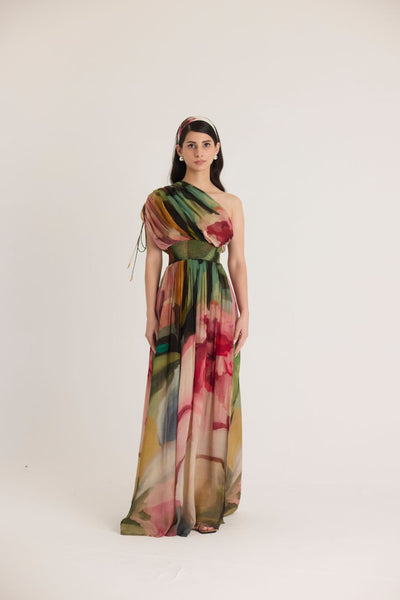 TILLY ONE SHOULDER DRESS