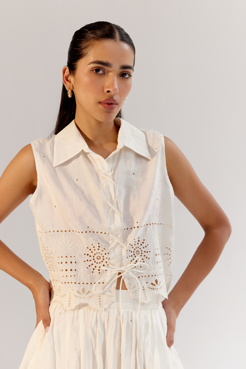 Freya Skirt - White