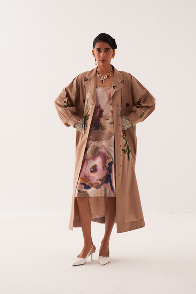 Fio Trench Dress