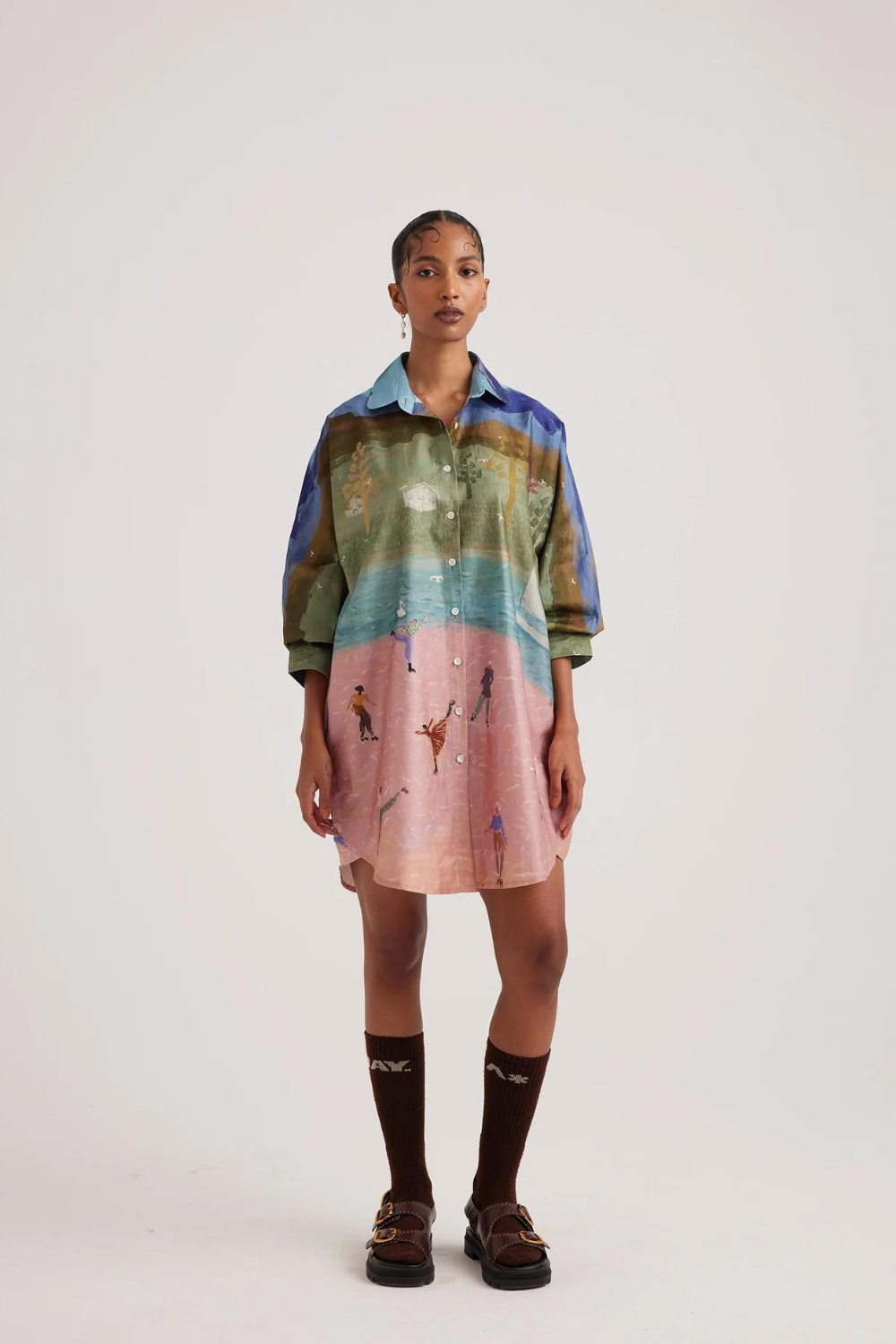 Como Long Shirt-Skater