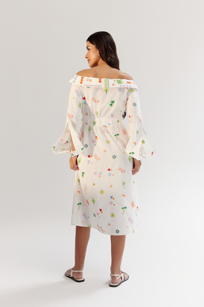 Sage Midi - White