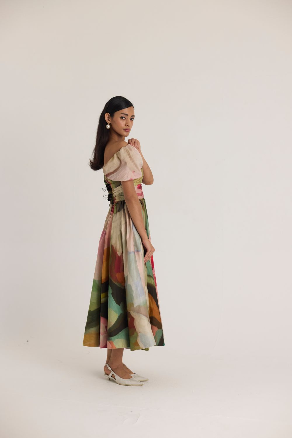 TILLY PUFF SLEEVE DRESS